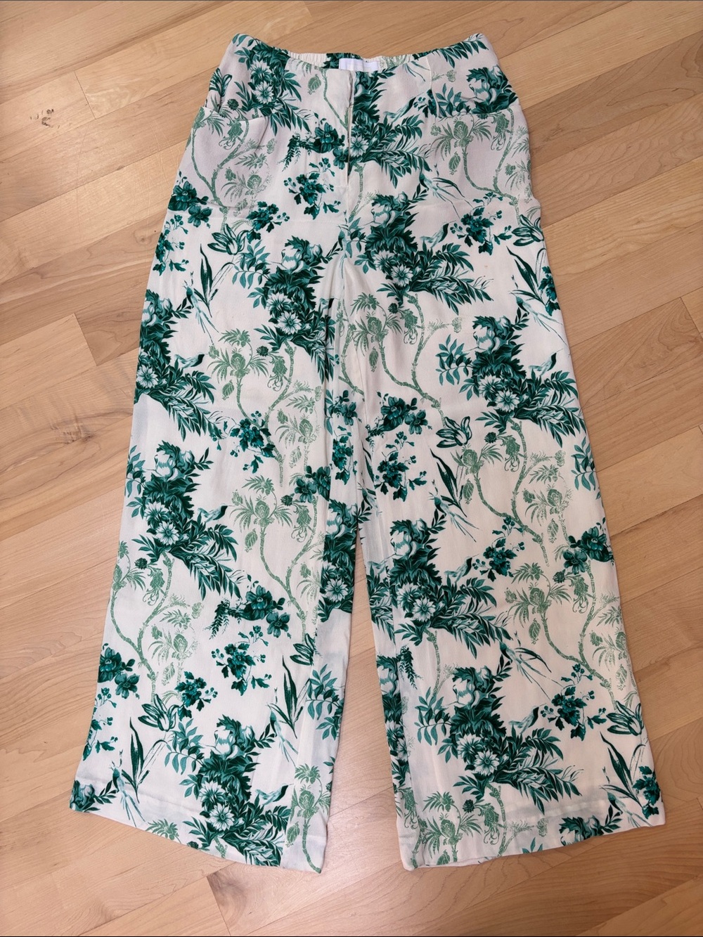 Anthropologie ett:twa Christina floral print pants